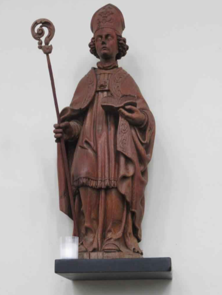 Statue de Saint-Aubin